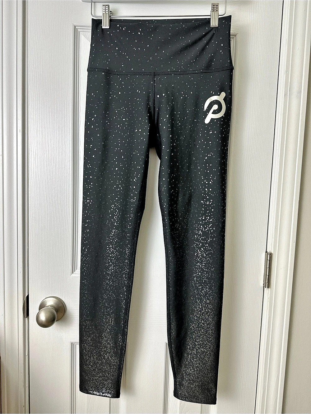 Peloton Sparkle Flex Legging Leggings in Black Size Medium NWT